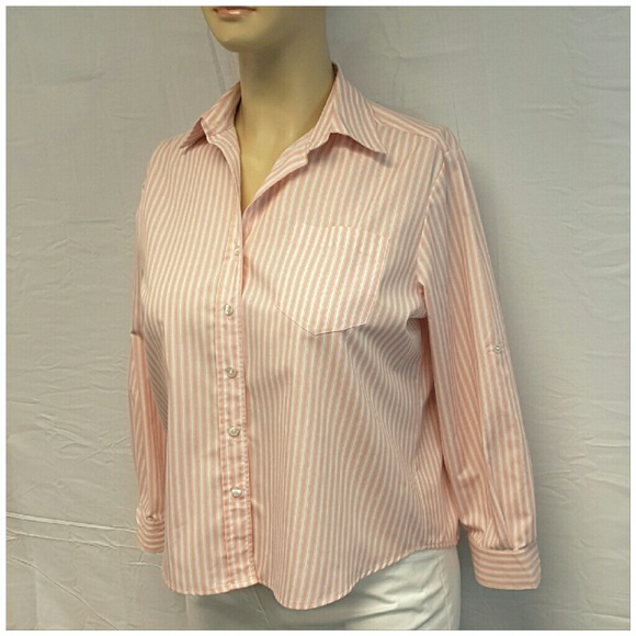 *PLUS* ALLISON DALEY Buttonup Top, size 16P - Picture 3 of 7
