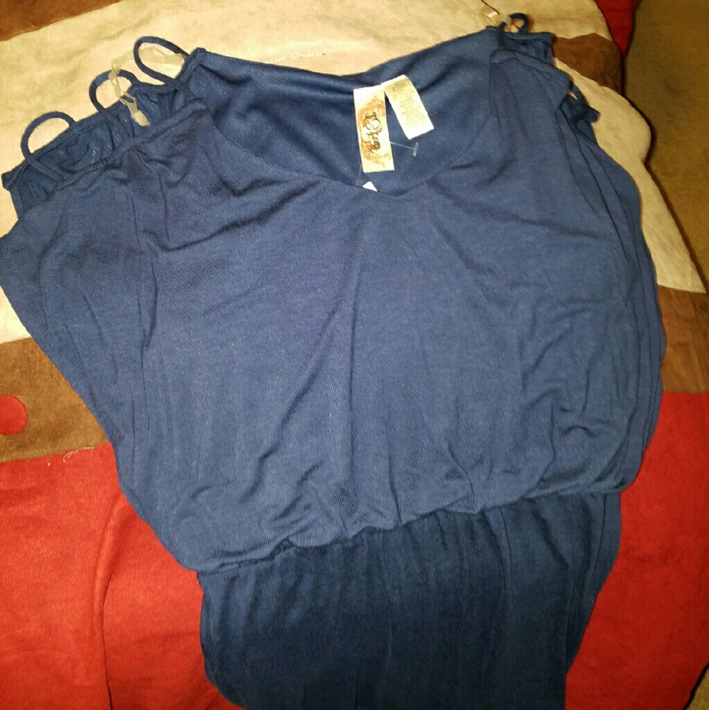 Navy Blue baby doll Shirt