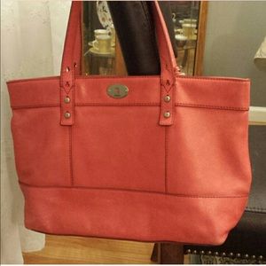 Coral Fossil Market Tote