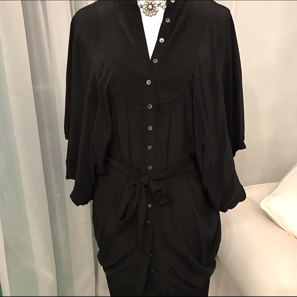 Goldhawk Silk Raglan Tunic