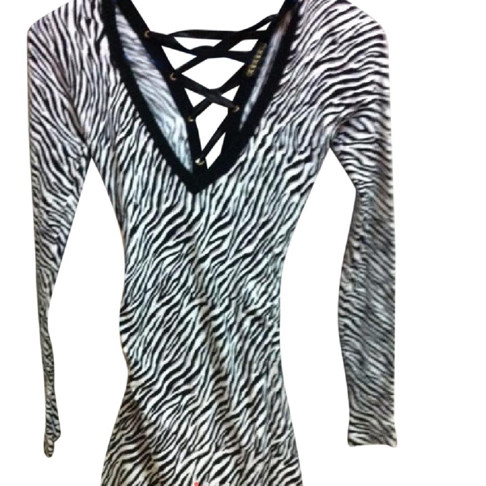 Guess Zebra Print Dress, Sz S