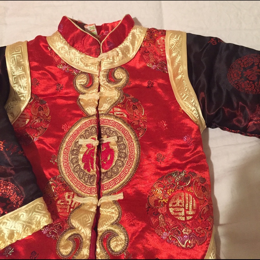 Chinese New Year boy tradition outfit