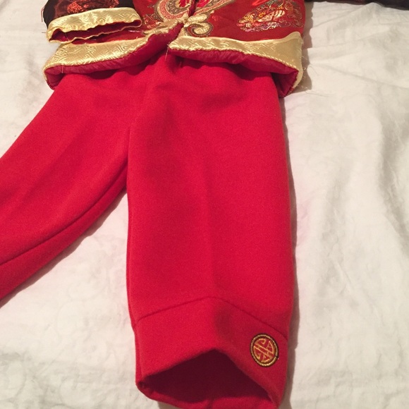 Chinese New Year boy tradition outfit