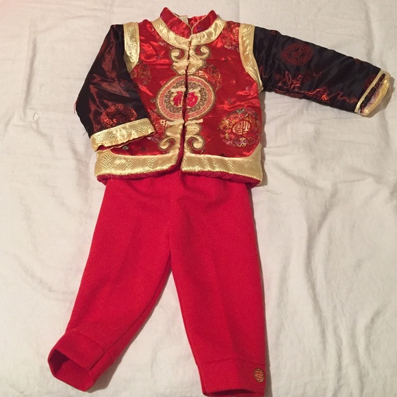 Chinese New Year boy tradition outfit