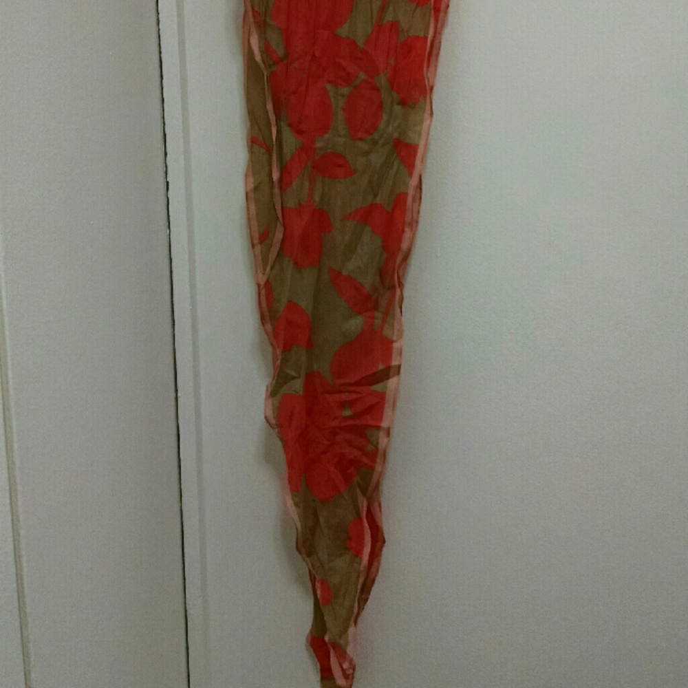 Loft faux silk scarf