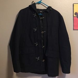 Small (36R) Hooded navy jacket