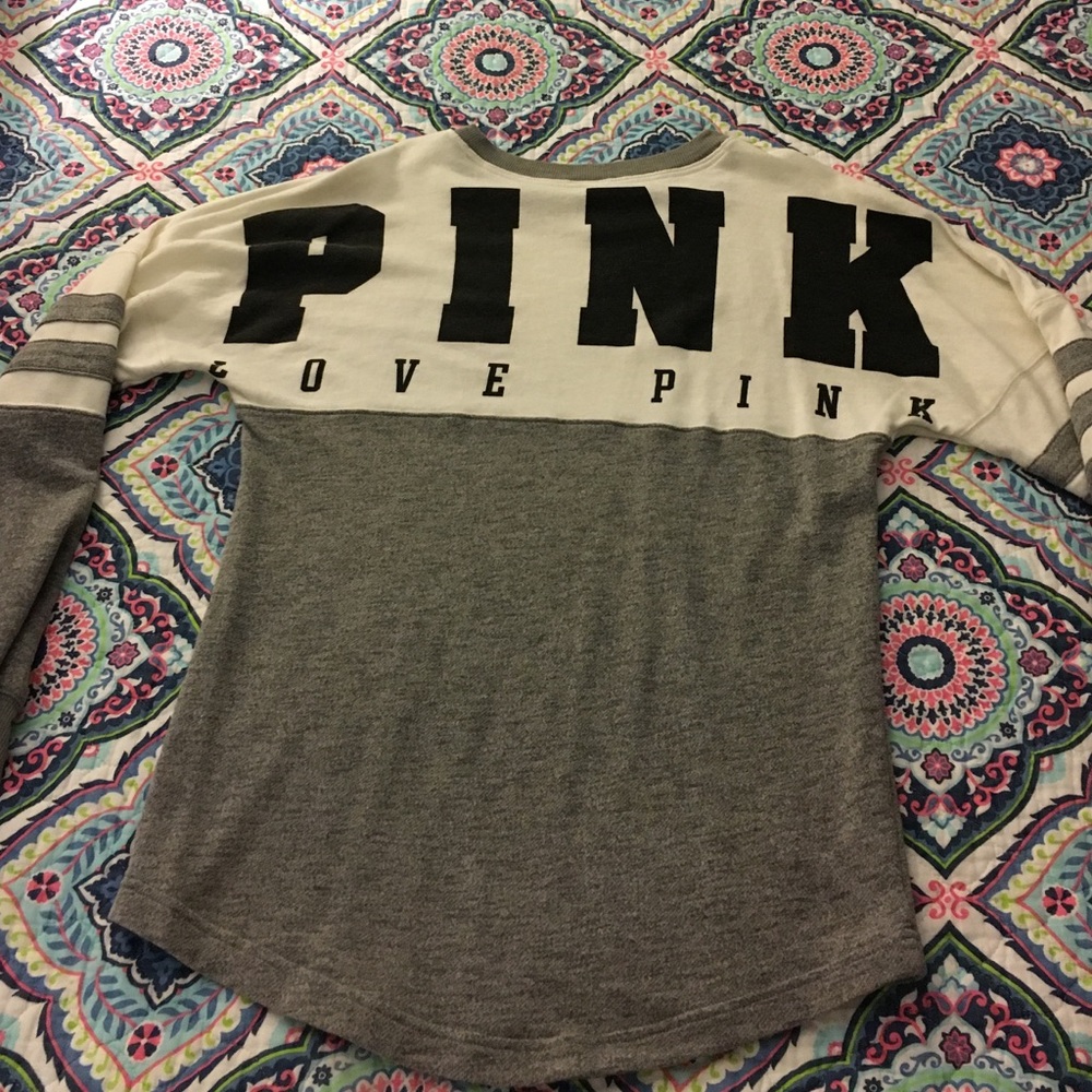PINK pullover sweatshirt