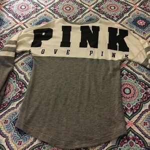 PINK pullover sweatshirt