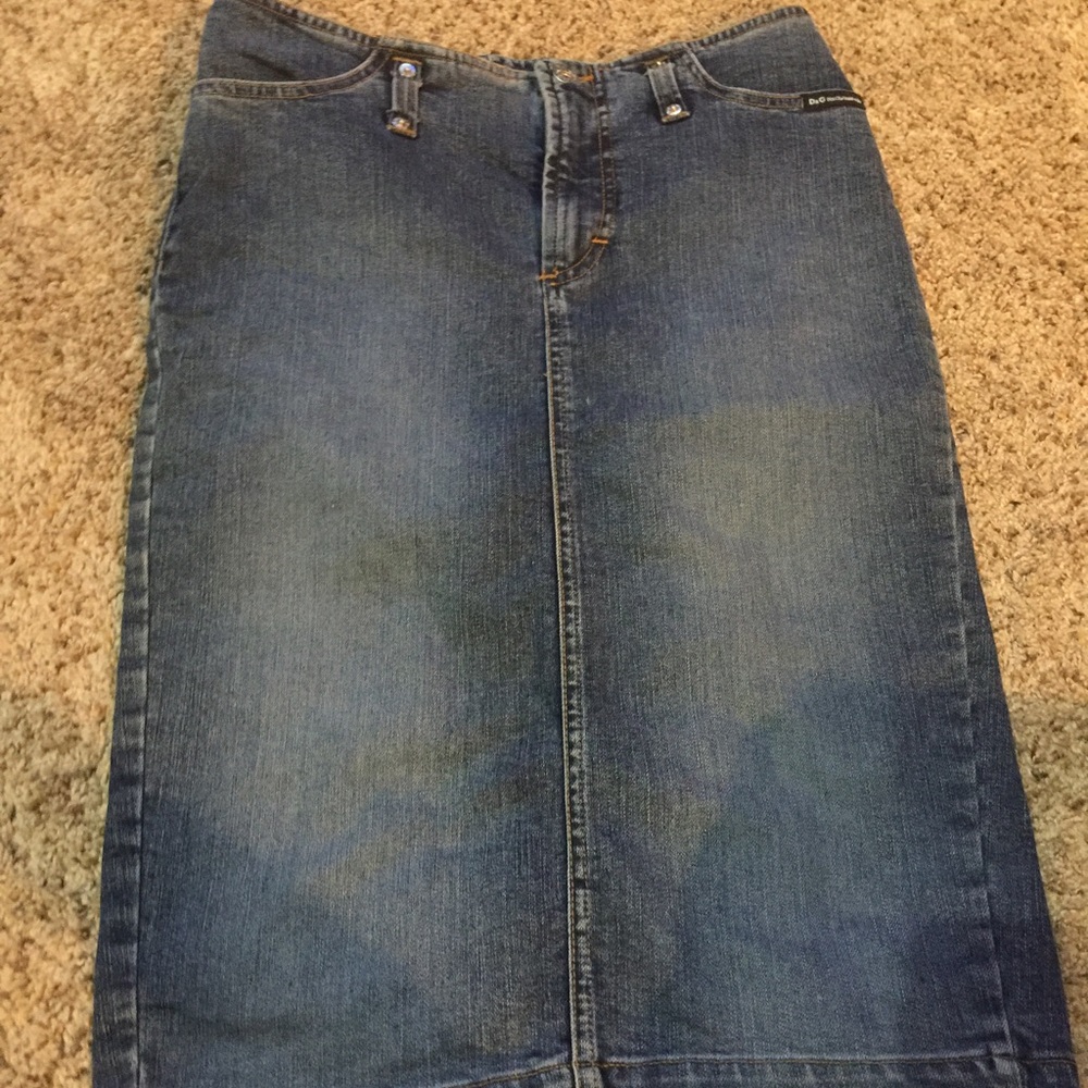D&G Dolce and Gabbana skirt. Size 26.