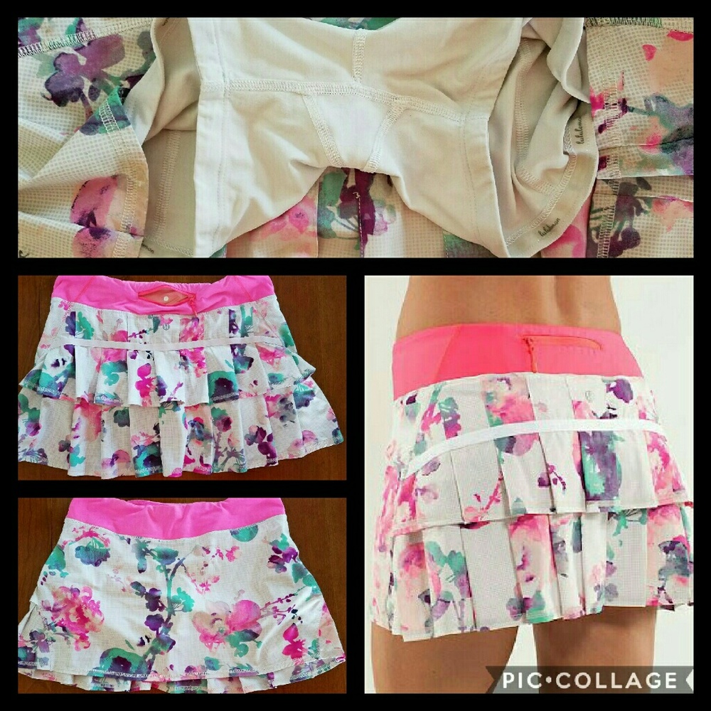 SOLD Lululemon 8 Tall blurred blossom pacesetter