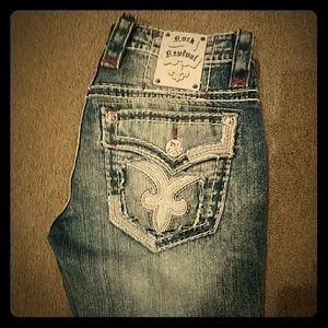 Size 30/34 rock revival slim bootcut jeans