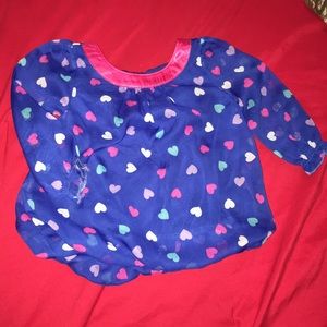 Baby Sheer Heart Top
