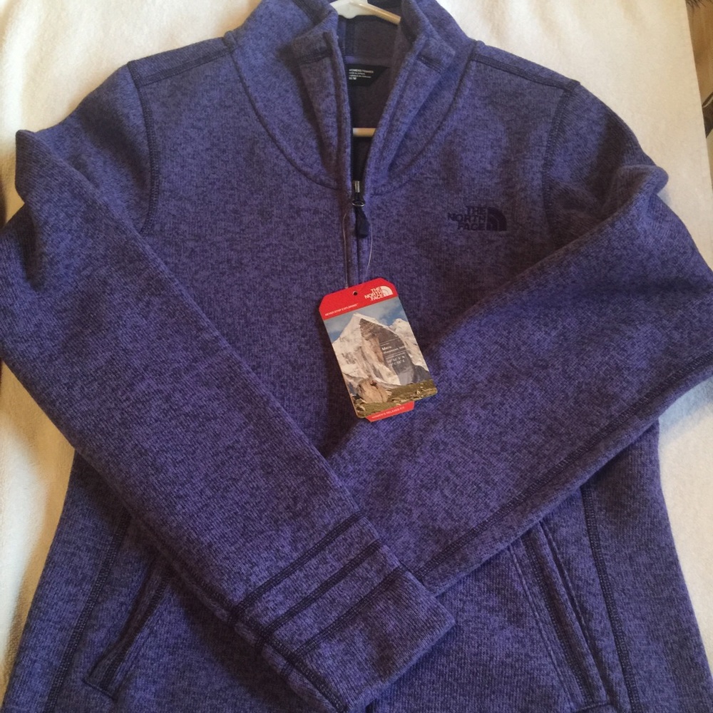North Face zipper shell jacket