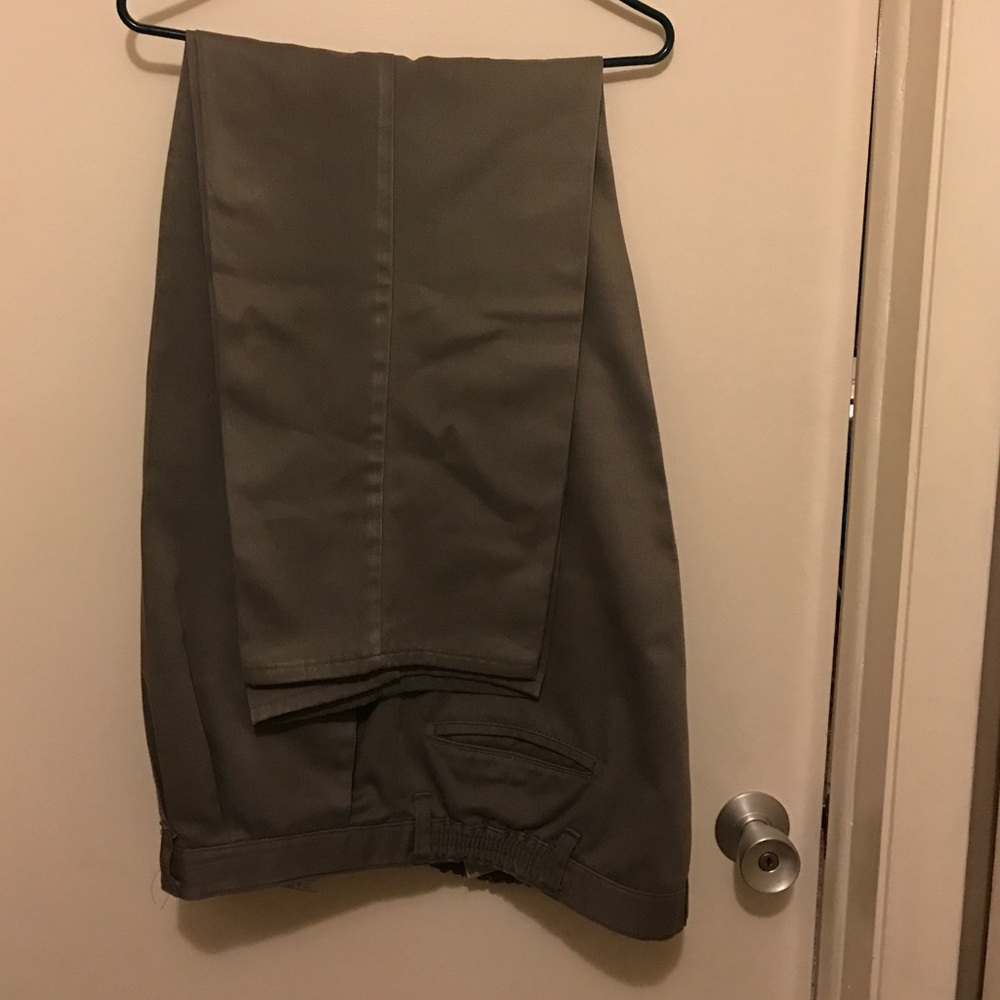 Khaki green men's chinos size 44/32