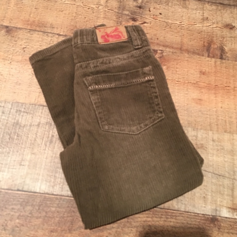 Original vintage corduroy brown pants.