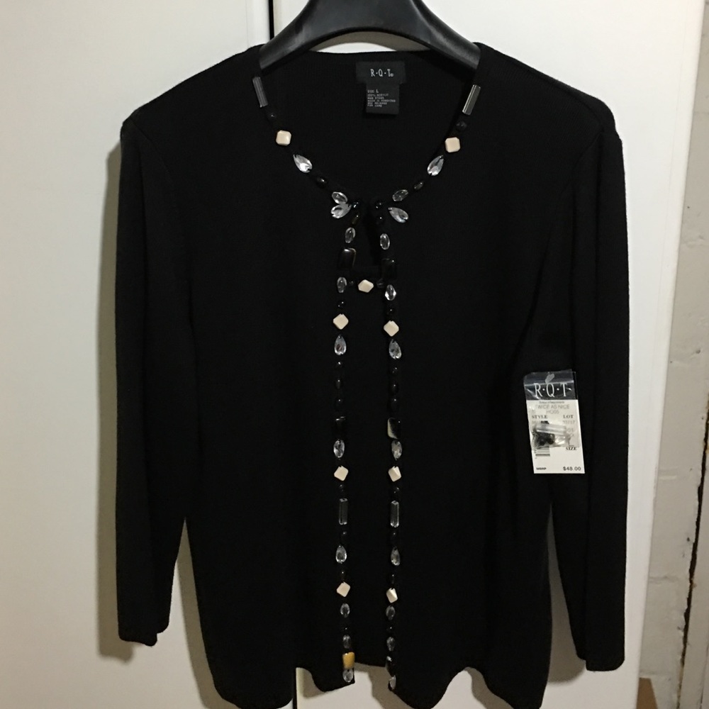 RQT Embellished Sweater