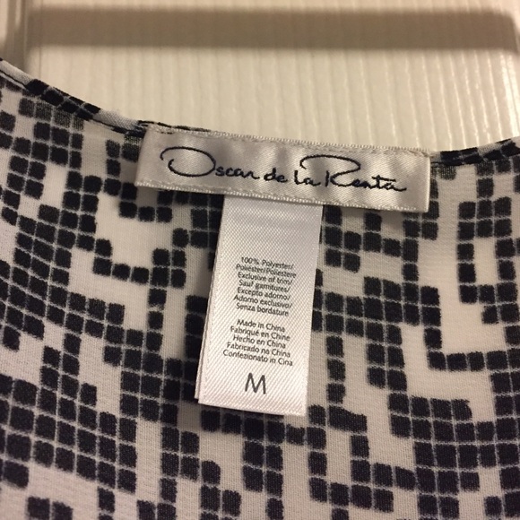 Oscar de la Renta Georgette Robe - Picture 3 of 4