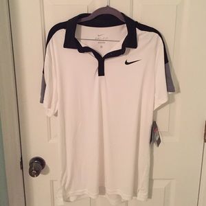 Men's Tennis Dri Fit Polo NWT Size L