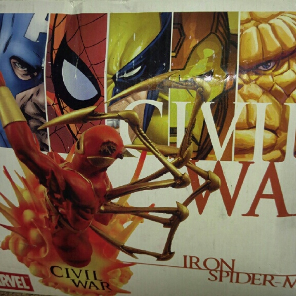 Marvel Civil War Iron Spider-Man Collectible