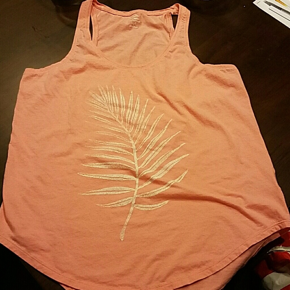 Palm leaf tank top.