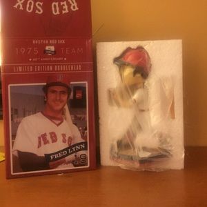 Unused Red Sox Bobblehead. Fred Lynn in 1975