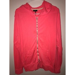 Nollie neon pink zip up
