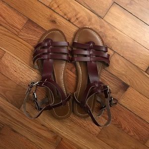 Brown Strap Sandals