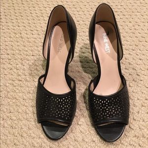 Nine West black heels