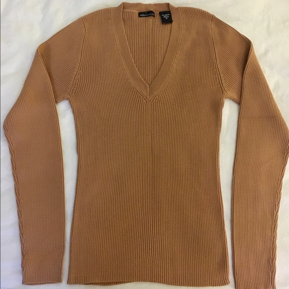 New - Moda International V Neck sweater.