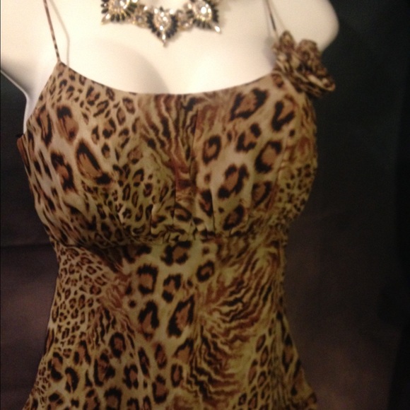 Cheetah print tank - Picture 2 of 3