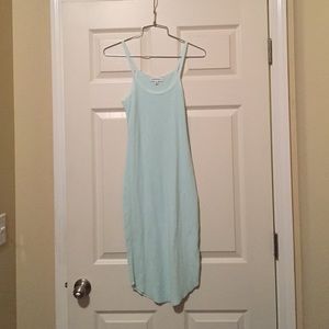 Mint green dress