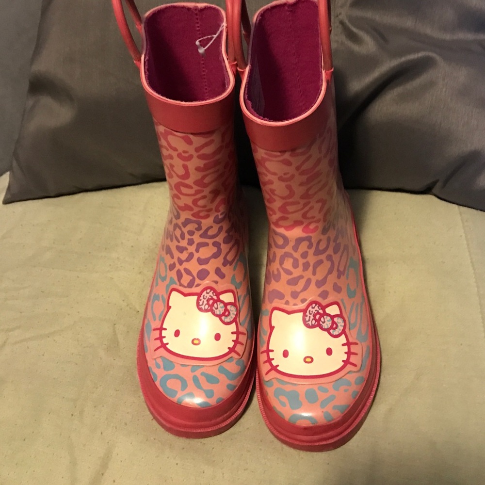 Hello kitty rain boots