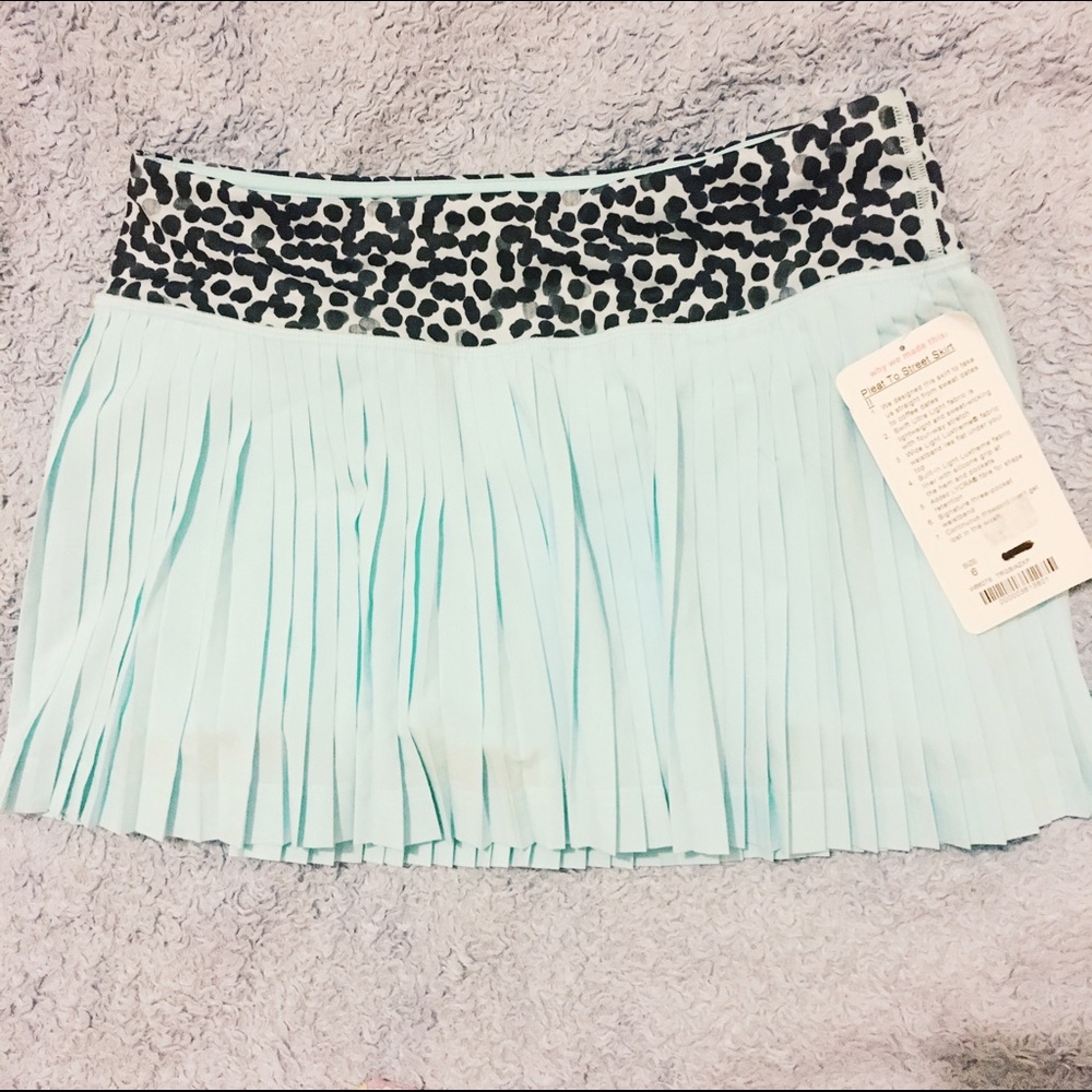 ✨NWT Lululemon Pleat to Street Skirt II