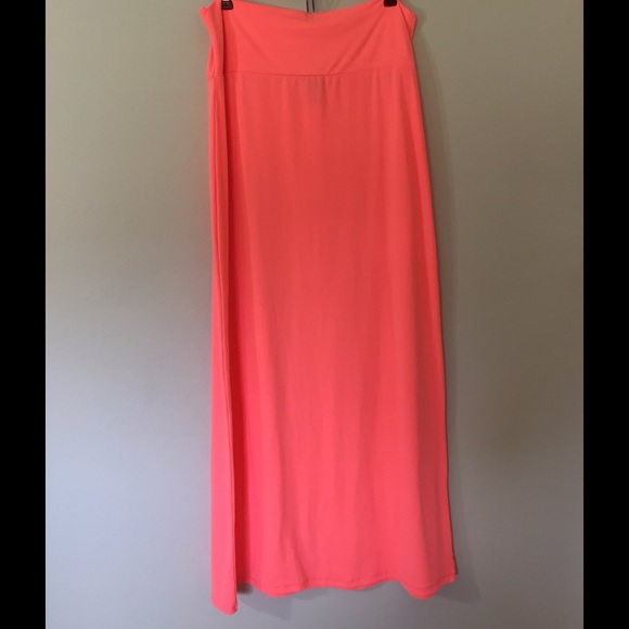 Rue21 Dresses & Skirts - Rue 21 Bright Orange Maxi Skirt Size L
