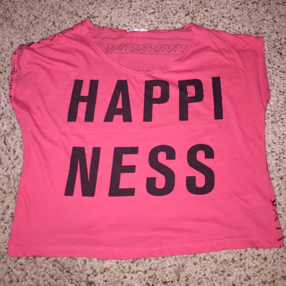Coral Crop Top