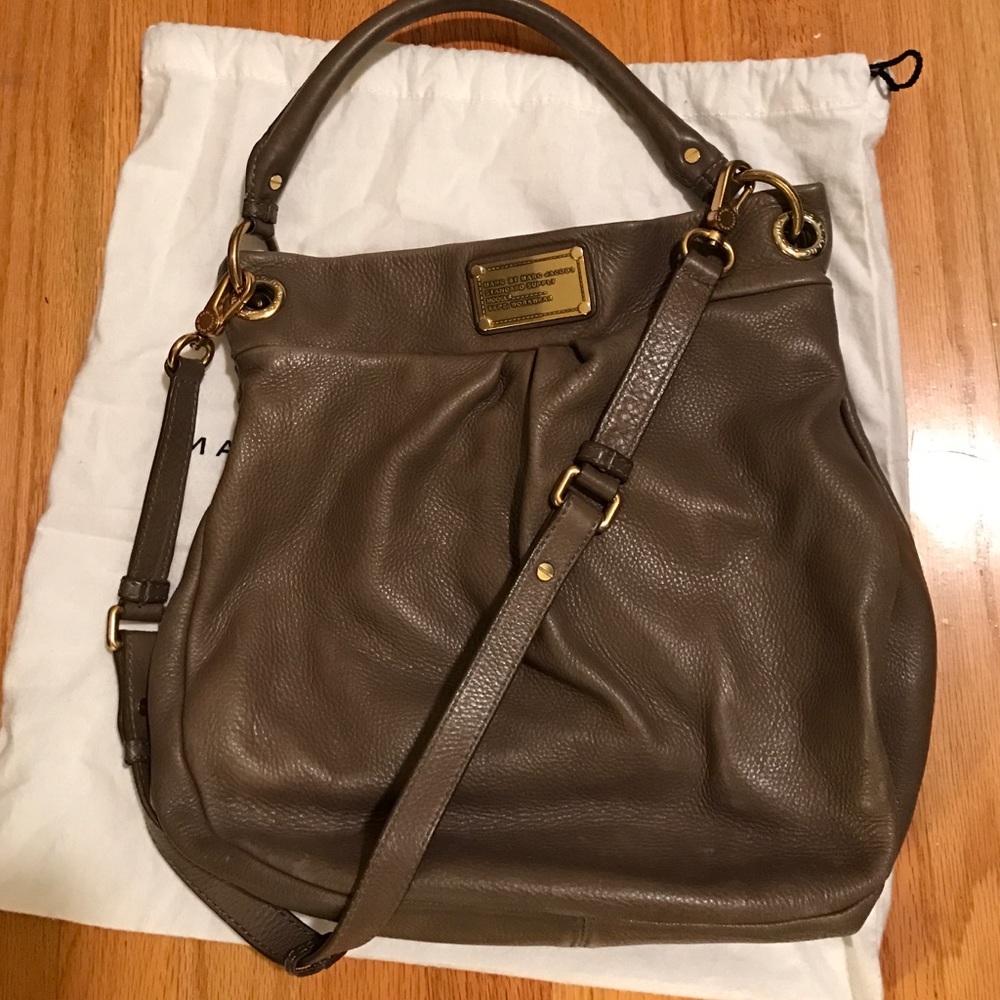 Marc by Marc Jacobs Classic Q Hillier Leather Hobo