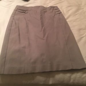 Express grey pencil skirt