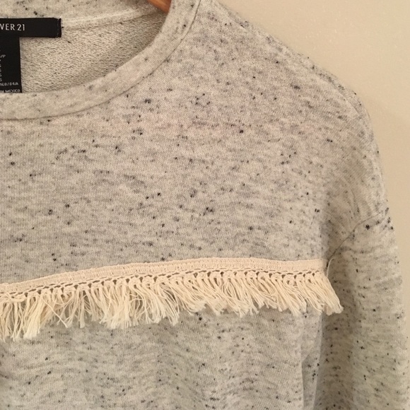 F21 fringe top - Picture 3 of 4