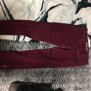 Old Navy Dark Red Jeggings!