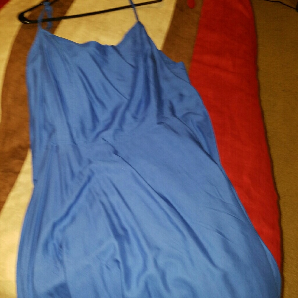 Flowy Summer Blue Dress