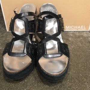 Michael Kors wedge sandals