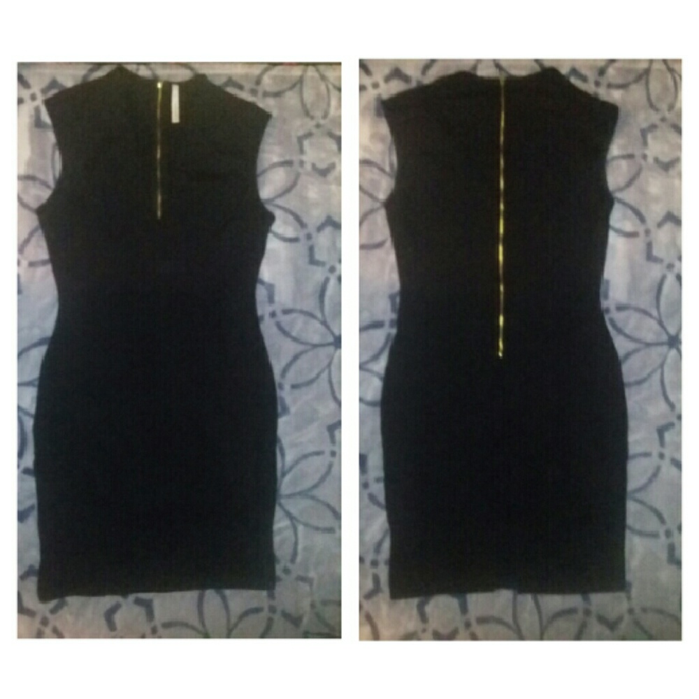 Solid Black Dress