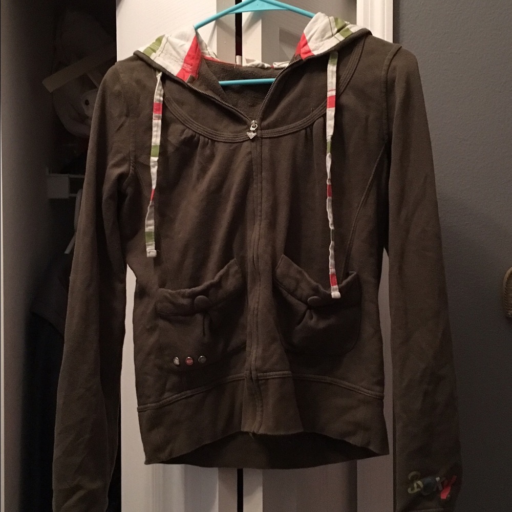 Hooded Roxy sweatshirt