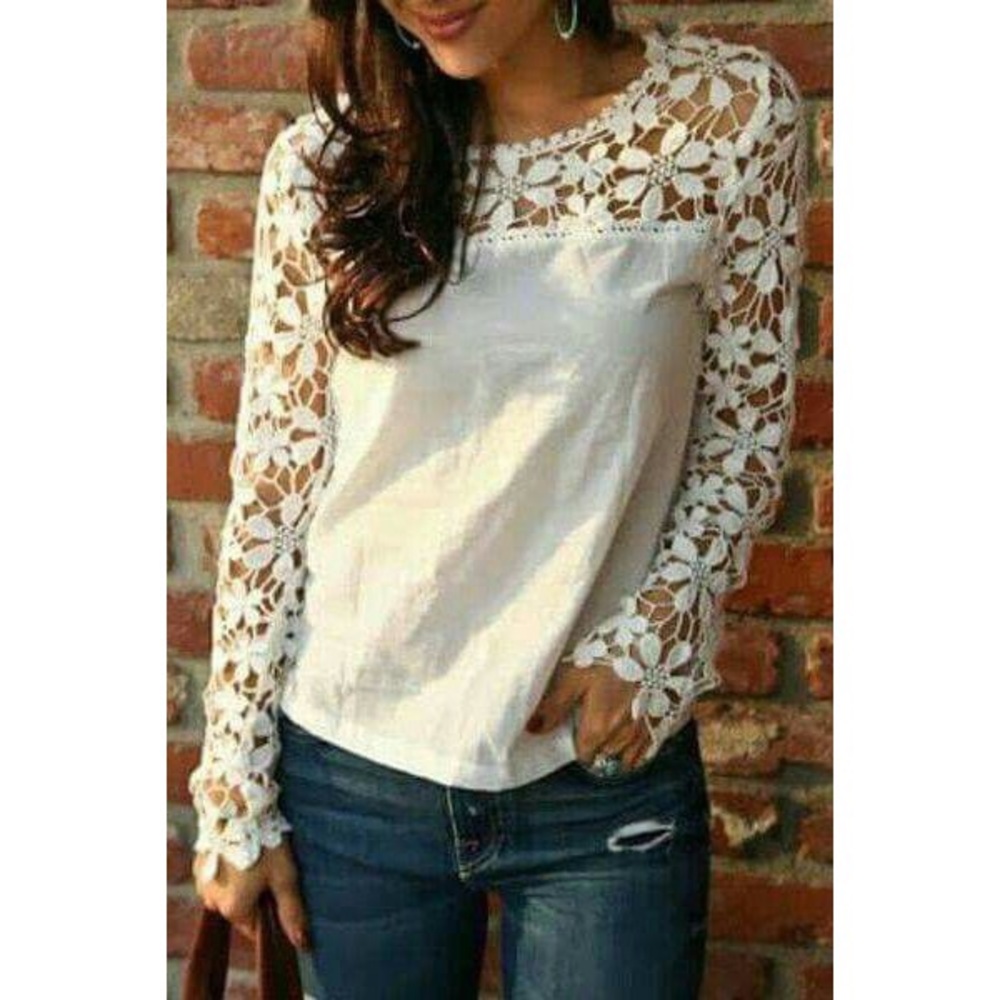 Crochet boho top
