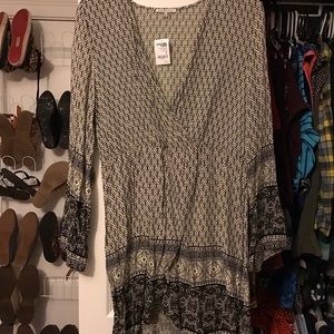 Charlotte Russe black and white dress