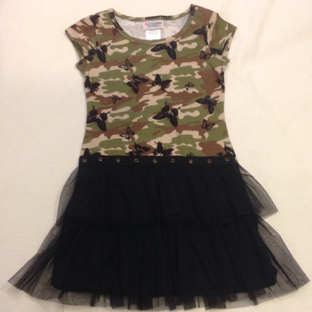LA conduct camouflage dress