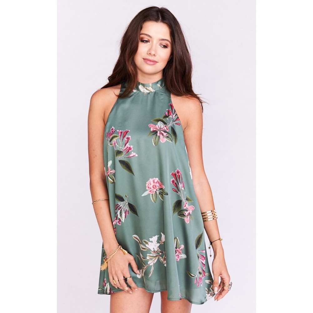 Show Me Your Mumu Laura Flora V-Right Back Dress