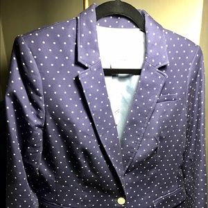 NWT Banana Republic polka dot blazer