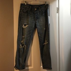 American Eagle Boy Crop Boyfriend Jeans