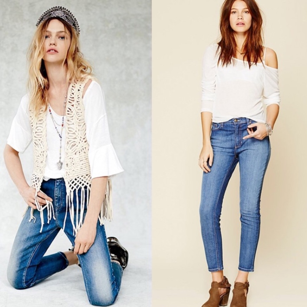 FREE PEOPLE • Skinny Short